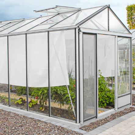 Serre de jardin en verre trempé LUXIA 12,50 m² - Aluminium - 4340.00€ Livraison comprise