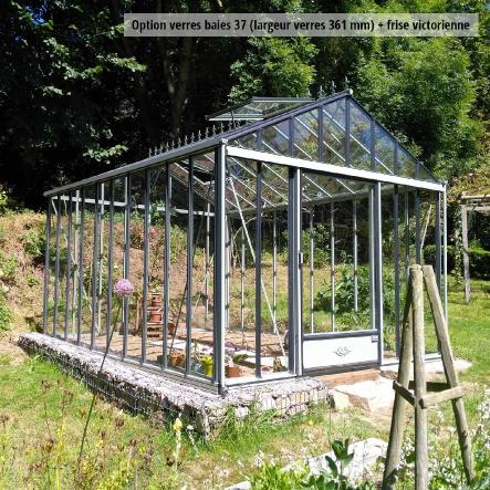 Serrede jardin en verre trempé LUXIA 9,60m² - Aluminium -3590€ Livraison comprise
