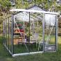 Serre de jardin en verre trempé ESSENTIA 7,30 m² - Aluminium 2690.00€ Livraison comprise