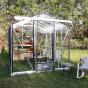 Serre de jardin en verre trempé ESSENTIA 9 m² - Aluminium 2890.00€ Livraison comprise