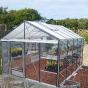 Serre de jardin en verre trempé LUXIA 11,80 m² - Aluminium - 3890.00€ Livraison comprise