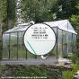 Serre de jardin en verre trempé LUXIA 14,10 m² - Aluminium - 4200.00€ Livraison comprise