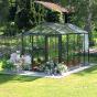 Serre de jardin en verre trempé LUXIA 9,00 m² - Coloris RAL au choix - 4750.00€Livraison comprise