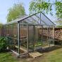 Serre de jardin en verre trempé SUPRA 20,10 m² - Aluminium 6500.00€ -  Livraison comprise