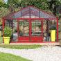 Serre de jardin en verre trempé SUPRA 24,40 m² - Coloris RAL au choix - 10 300.00€ Livraison comprise