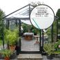 Serre de jardin en verre trempé SUPRA 25,80 m² - Coloris RAL au choix - 10 400.00€ Livraison comprise