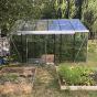 Serre de jardin en verre trempé SUPRA 31,50m² - Aluminium naturel - 9600€ Livraison comprise